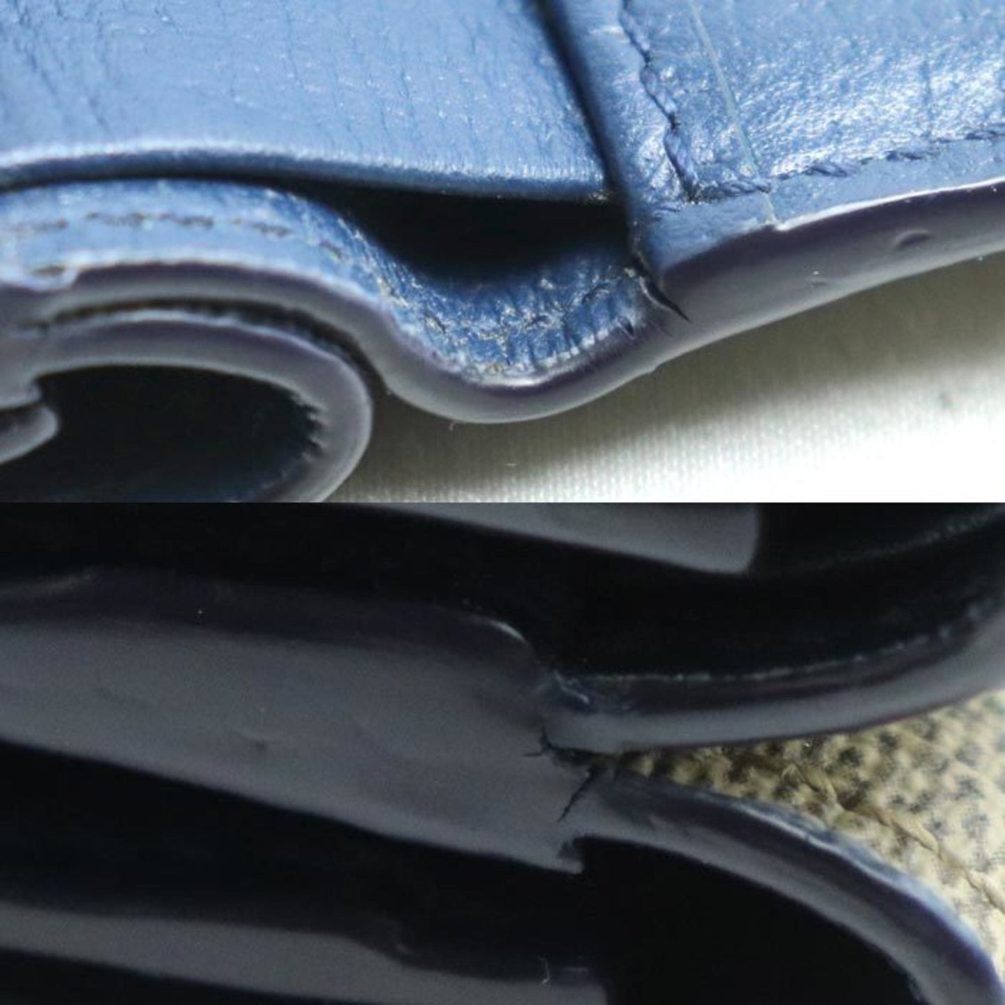 Gucci Beige Blue Gg Supreme Wallet (Tri-Fold) ( )