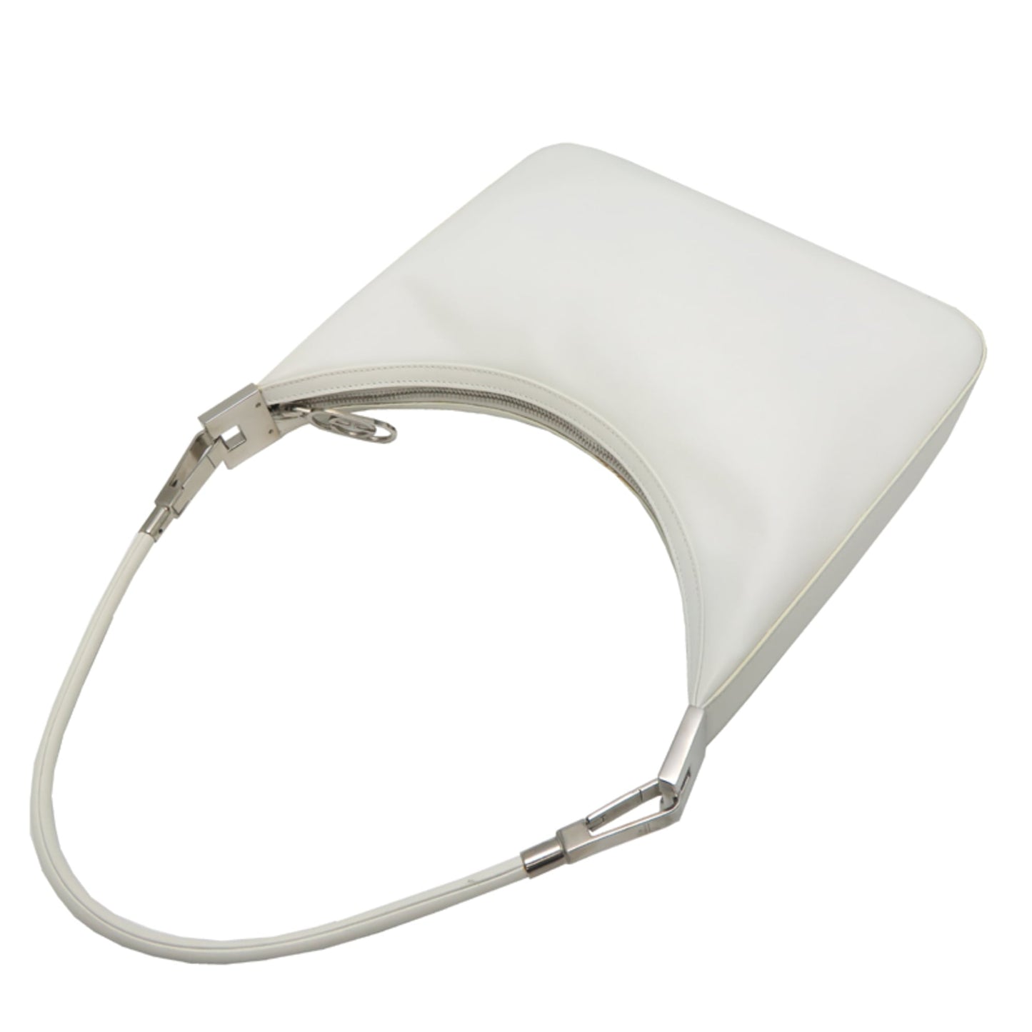 Gucci White Leather Shoulder Bag ( )