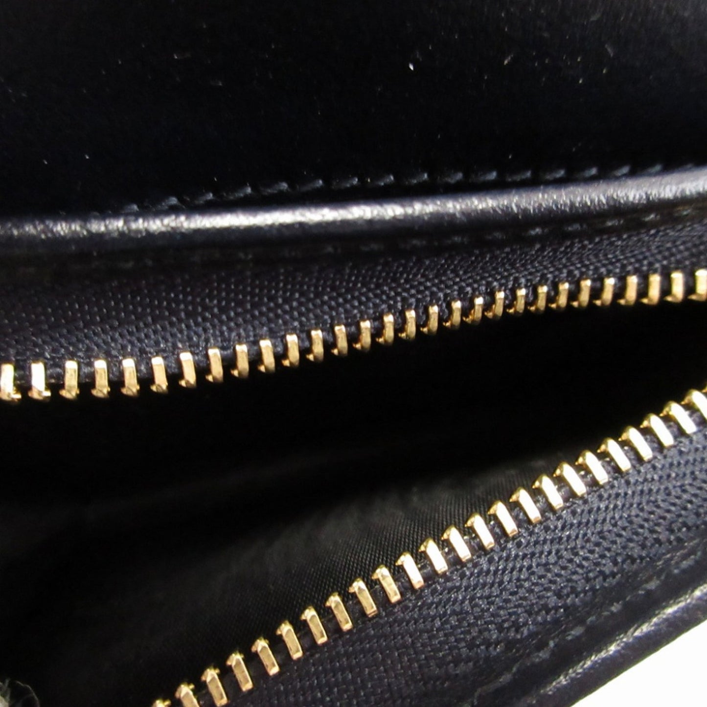 Gucci Beige Black Canvas Leather Wallet (Bi-Fold) ( )