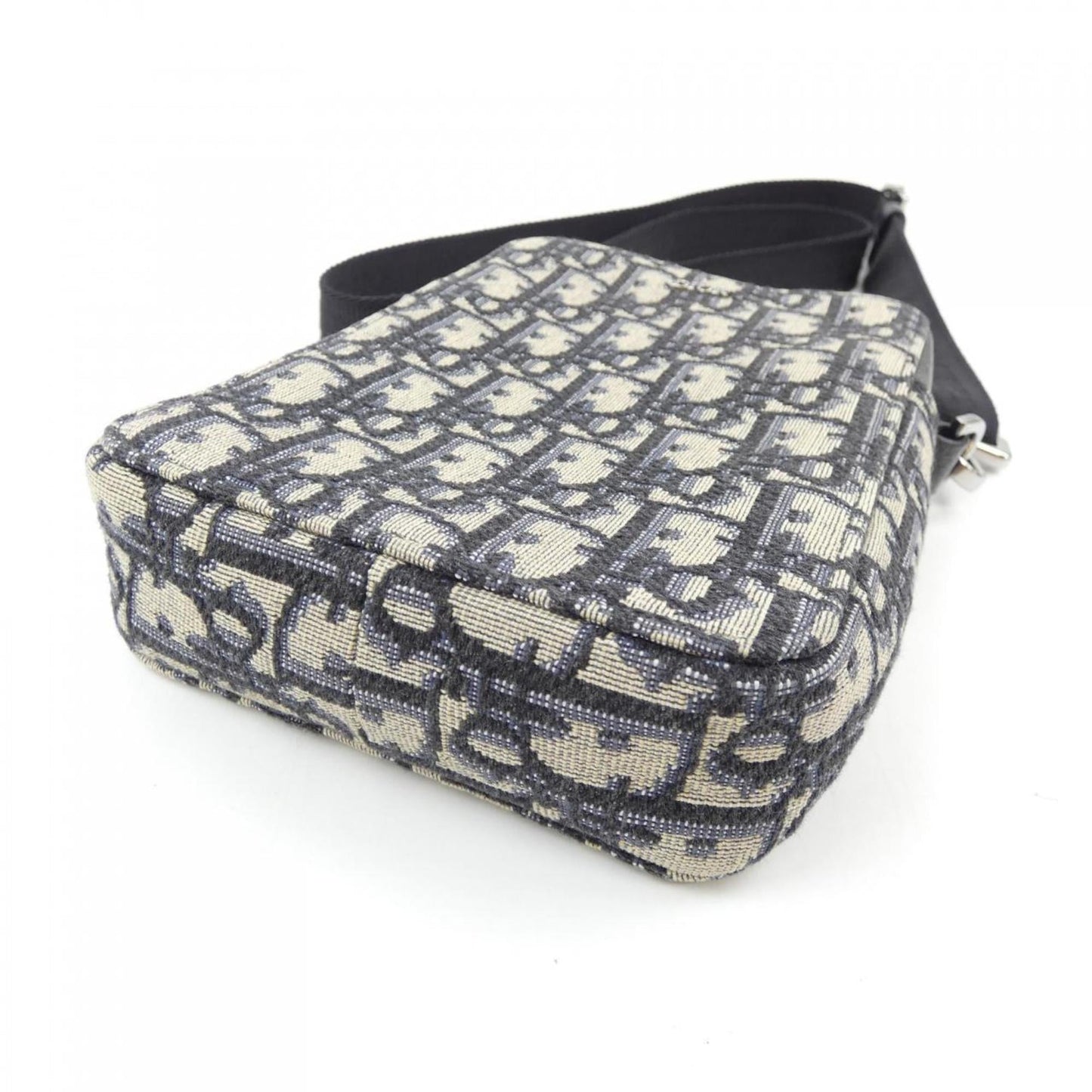 Christian Dior Beige Black Blue Handbag ()