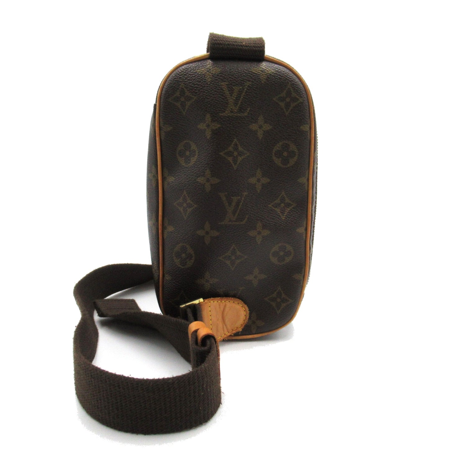 LOUIS VUITTON Pochette Gange Brown Monogram PVC coated canvas Clutch