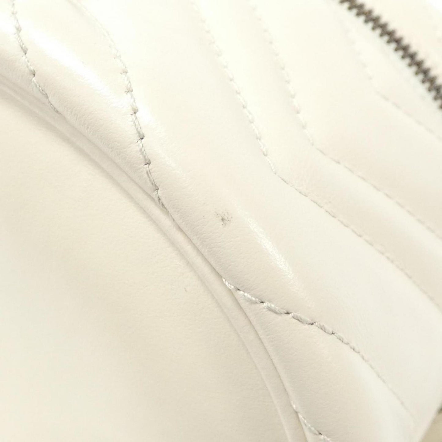 Gucci Off-White Leather Backpack ( )