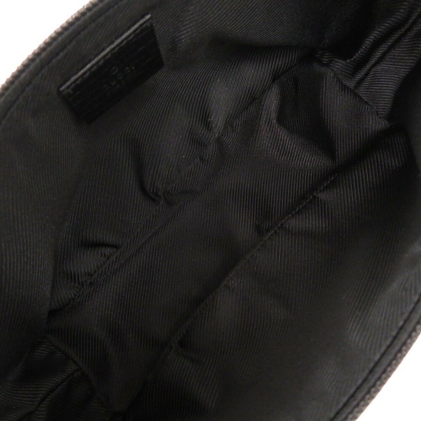 Gucci Gg Canvas Black Gg Canvas Handbag Pouch ( )