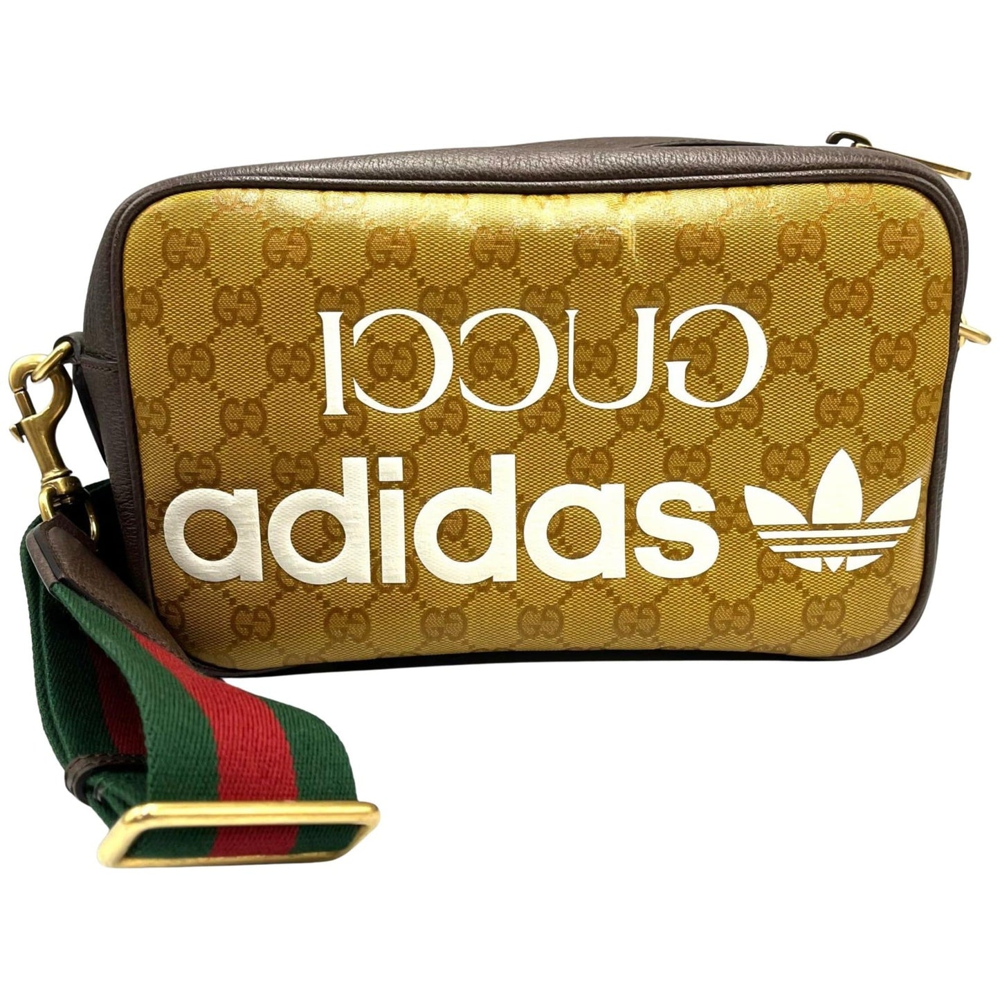 Gucci Brown Pvc Shoulder Bag ( )