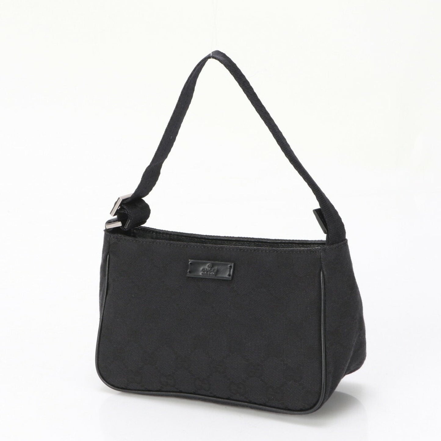 Gucci Leather Canvas Tote
