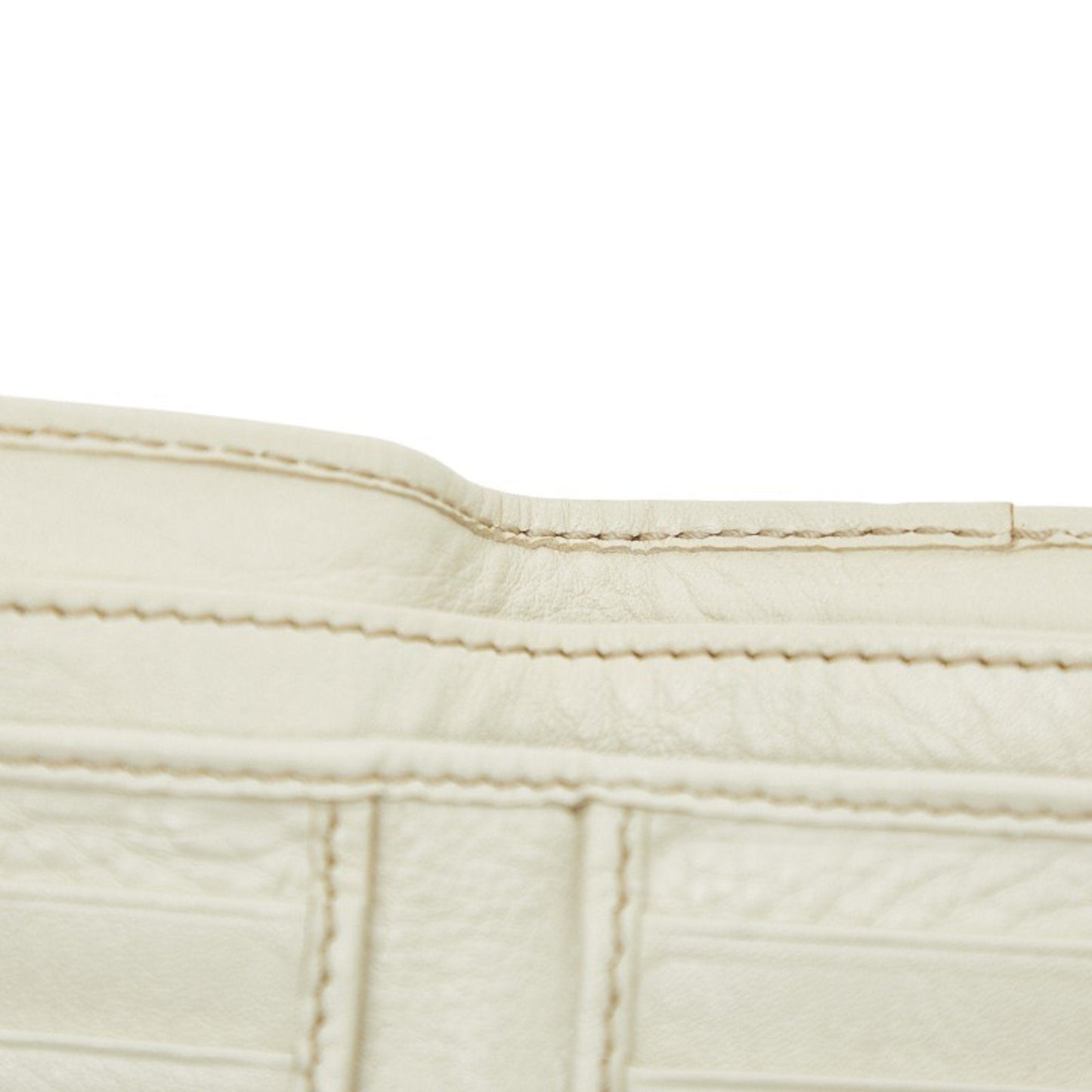 Gucci Beige Ivory Canvas Leather Wallet (Bi-Fold) ( )