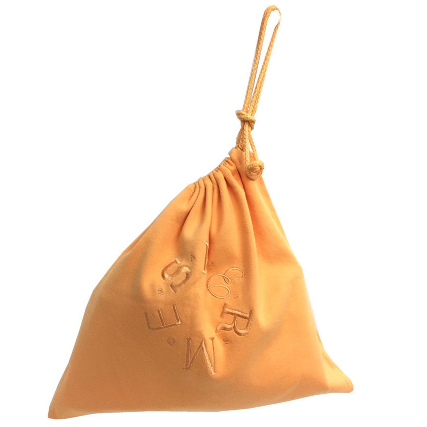 Hermes Orange Cotton Pouch ( )