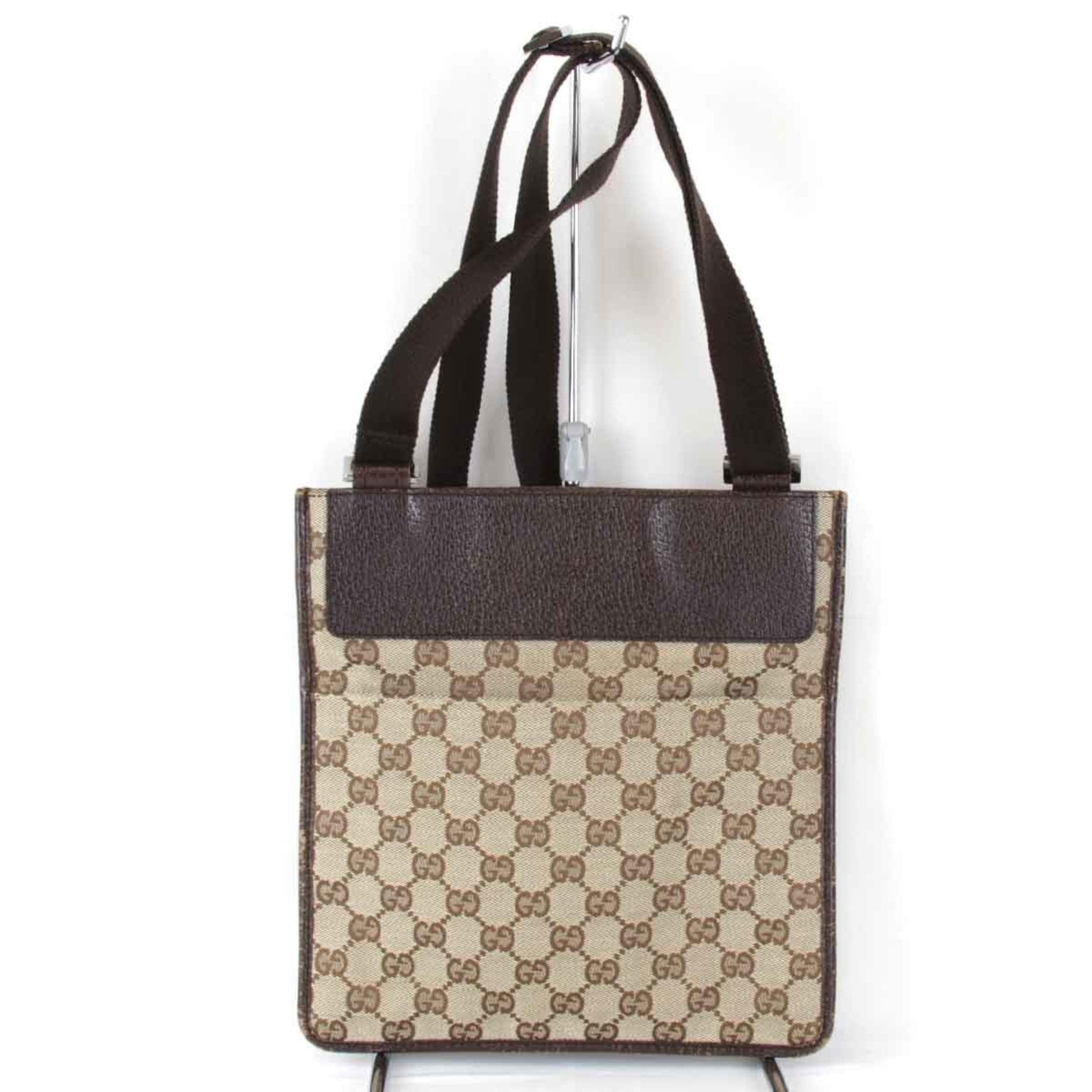 Gucci Canvas Shoulder Bag