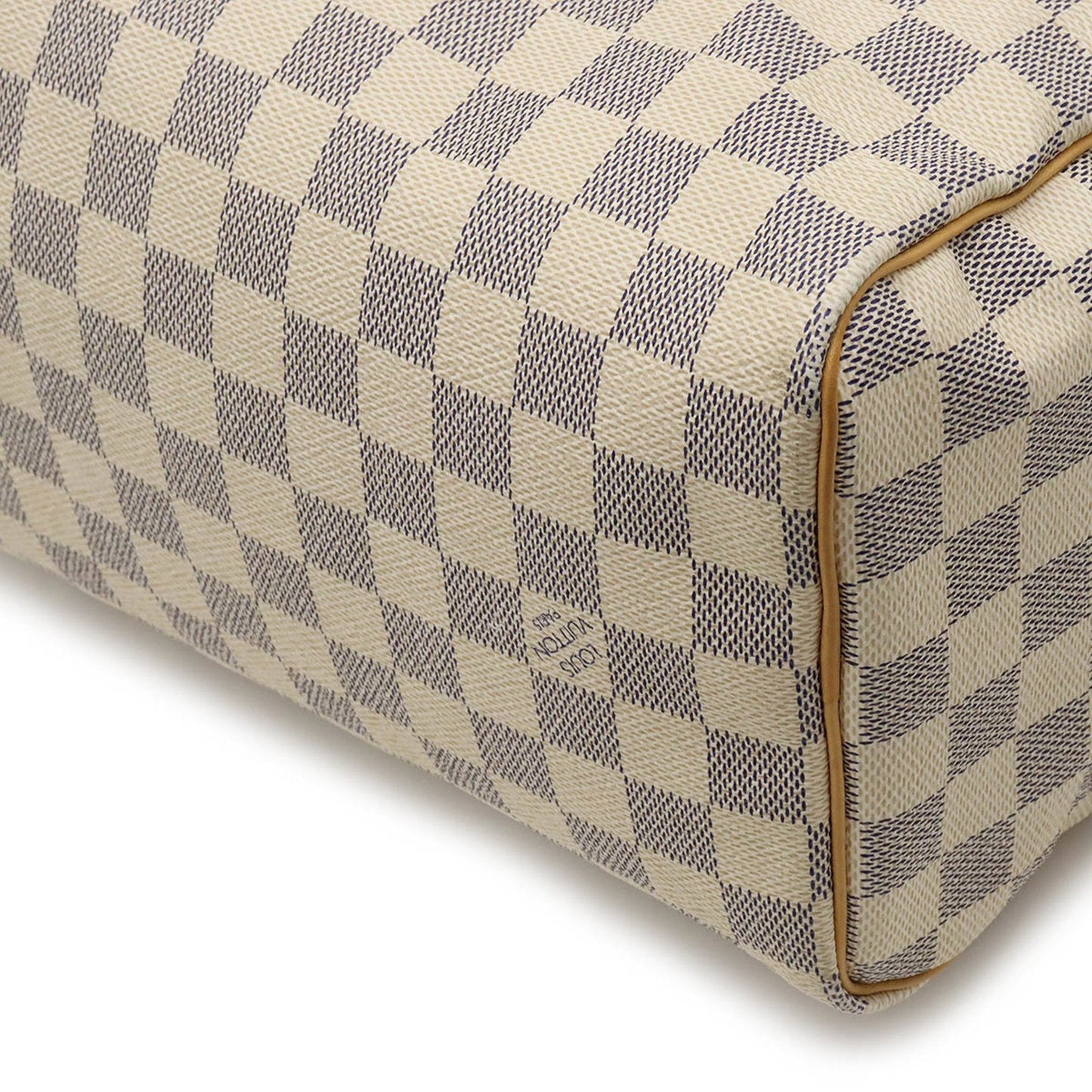 LOUIS VUITTON Damier Azur Speedy 25 Handbag Boston Bag N41371