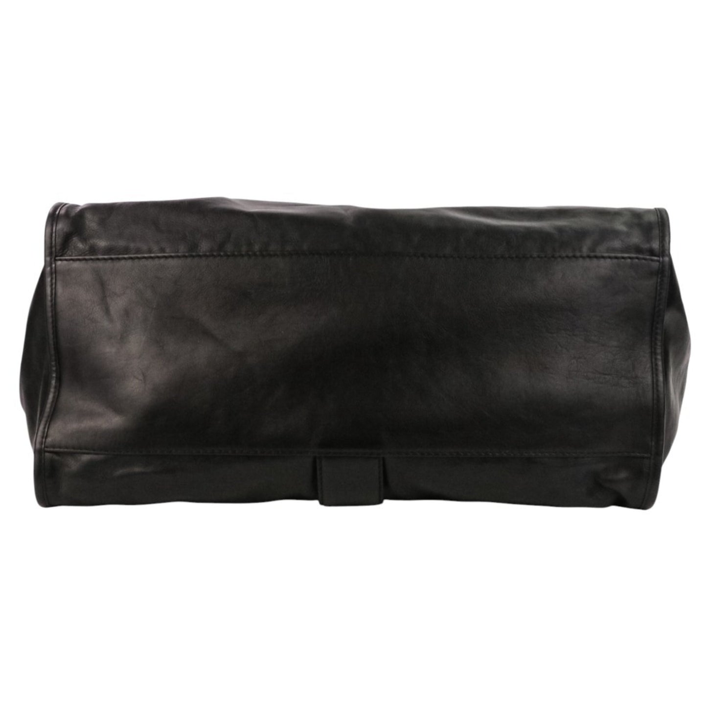 Gucci Black Leather Tote Bag ( )
