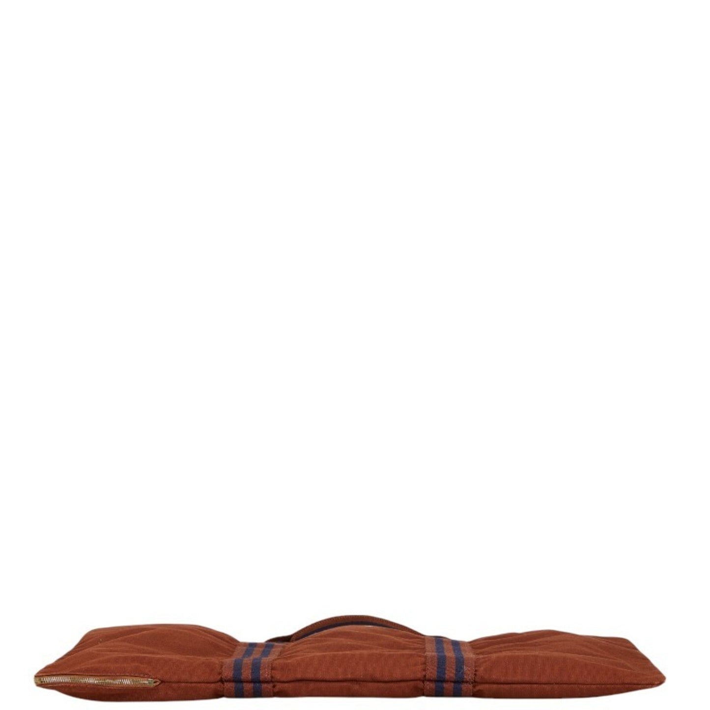 Hermes Brown Navy Canvas Document Case ( )