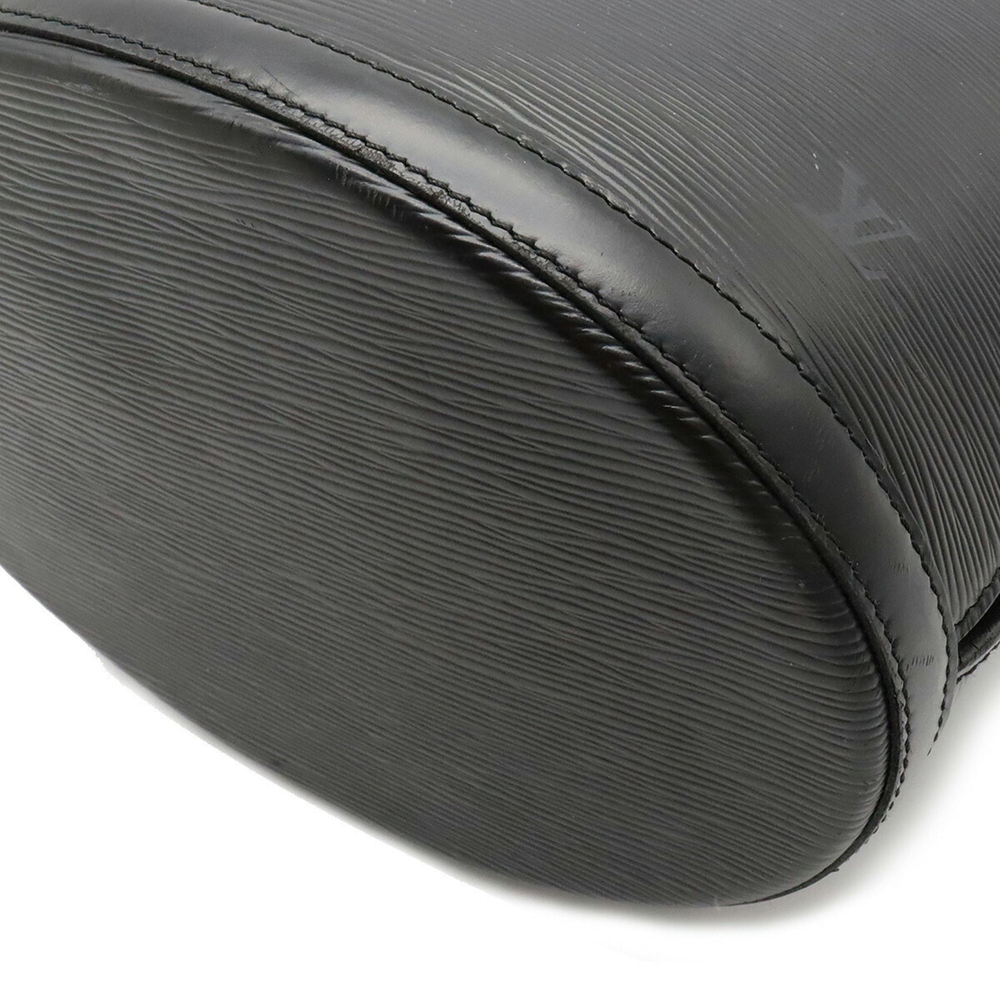 LOUIS VUITTON Epi Cluny Shoulder Bag Leather Noir Black M52252