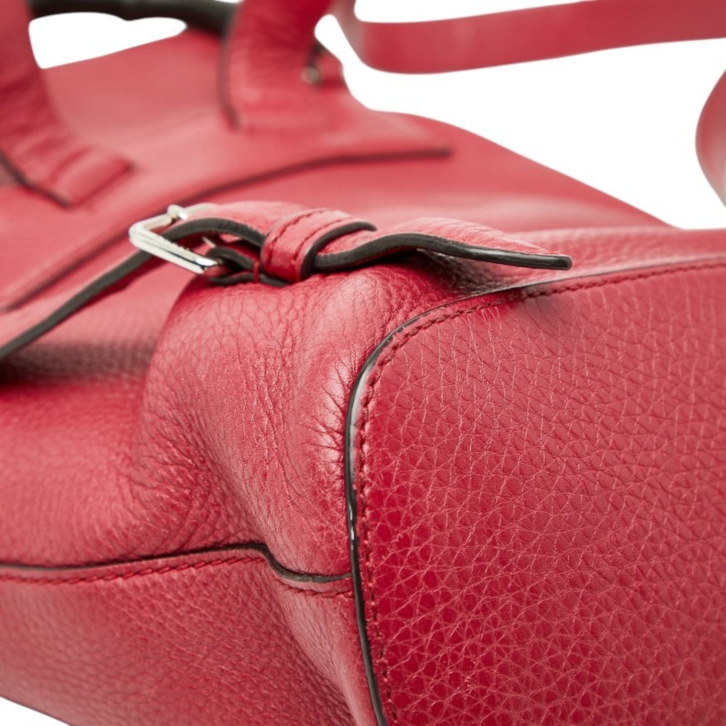Gucci Red Color Leather Backpack ( )