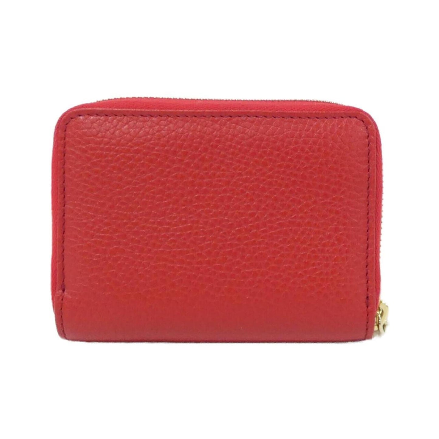 Gucci Red Color Leather Coin Purse/Coin Case ( )