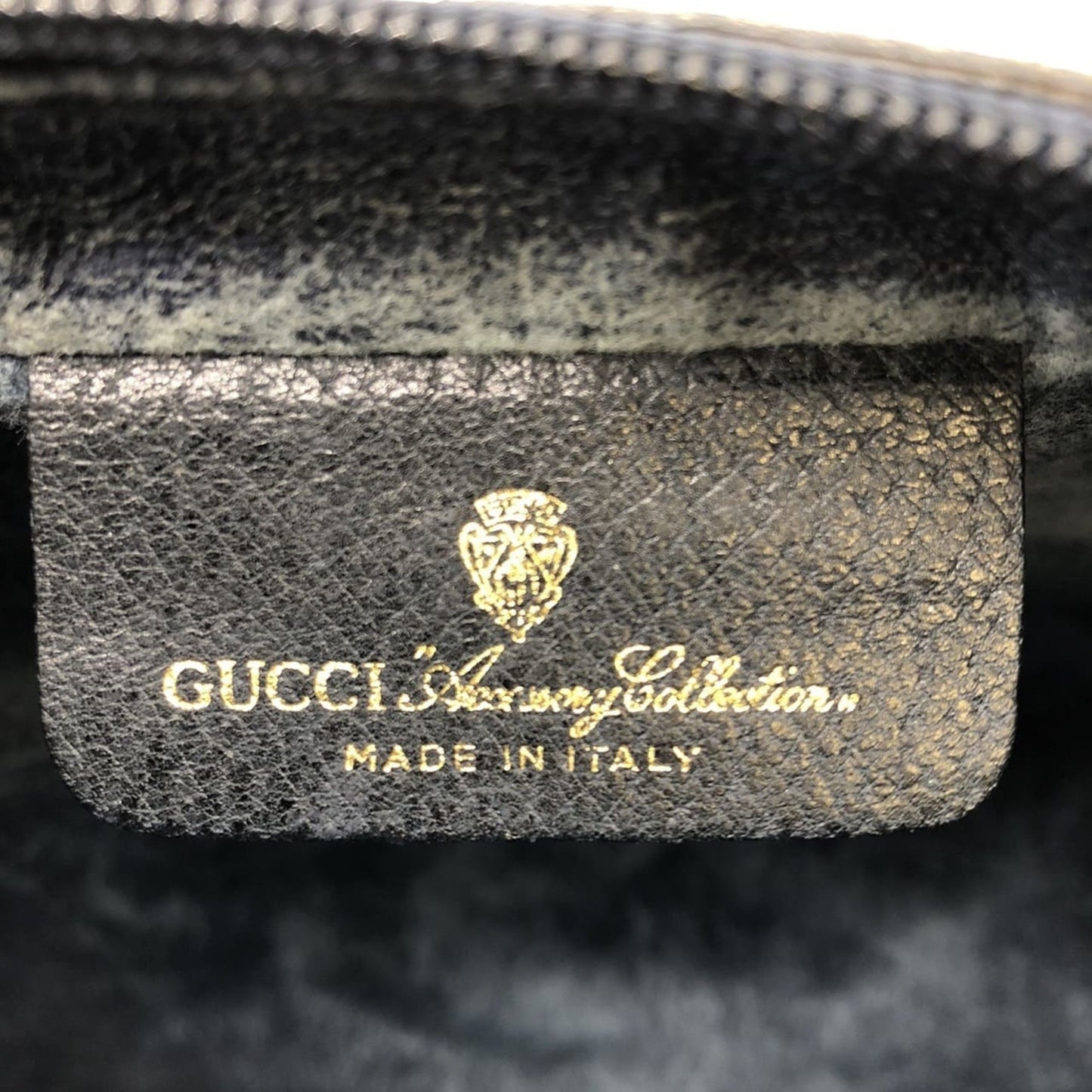 Gucci Navy Gg Supreme Clutch Bag Pouch ( )