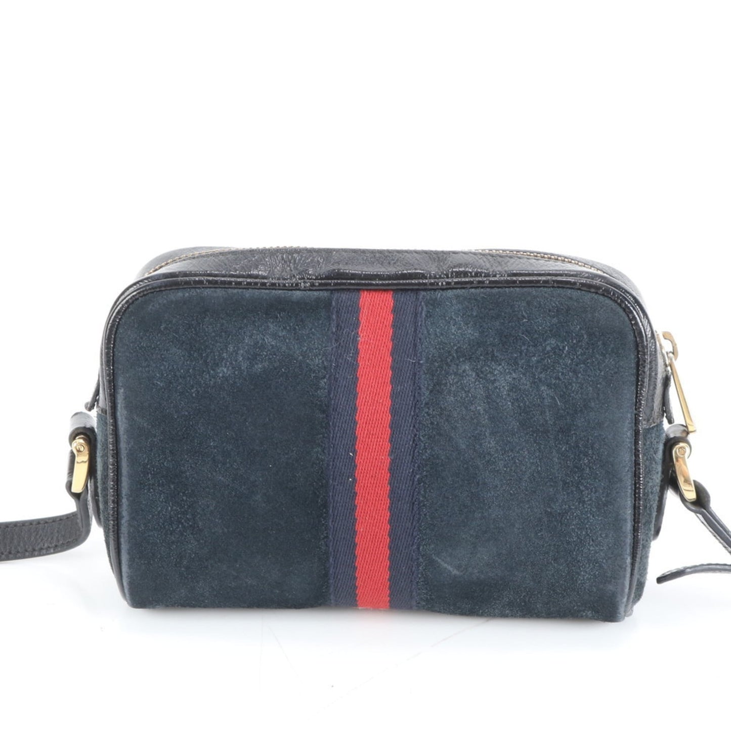 Gucci Black Leather Shoulder Bag ( )