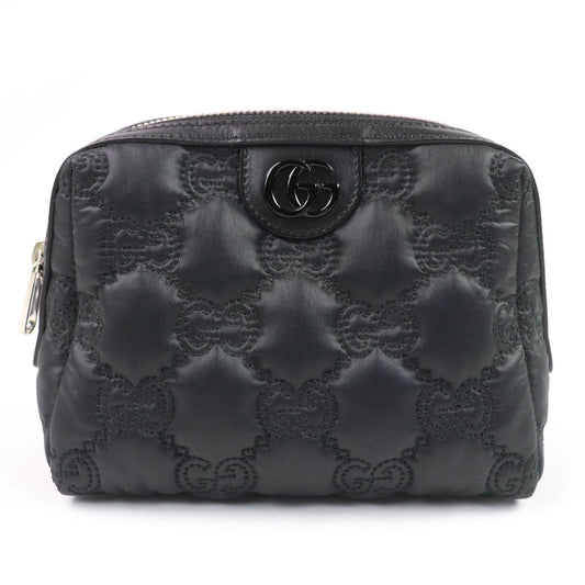 Gucci Black Purple Nylon Pouch ( )