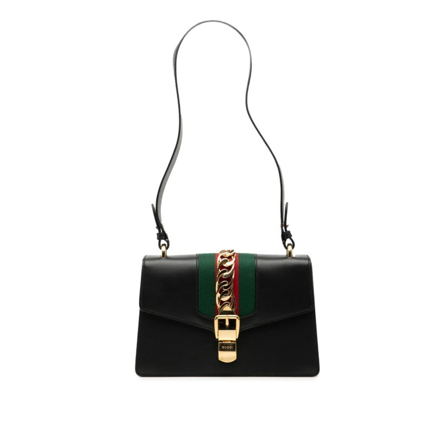 Gucci Multi-Color White Leather Shoulder Bag ( )