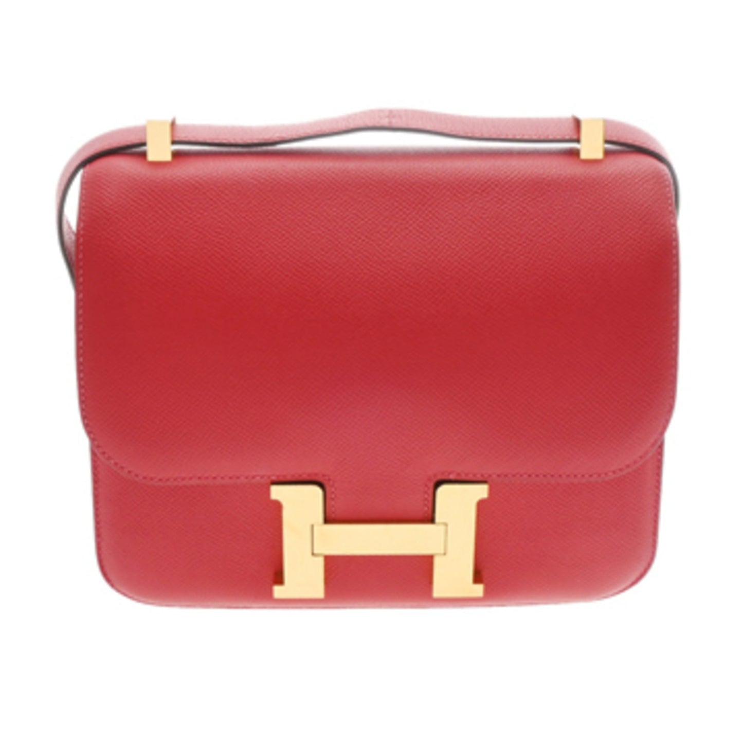 Hermes Constance Rouge Casaque Epsom Leather Shoulder Bag ( )