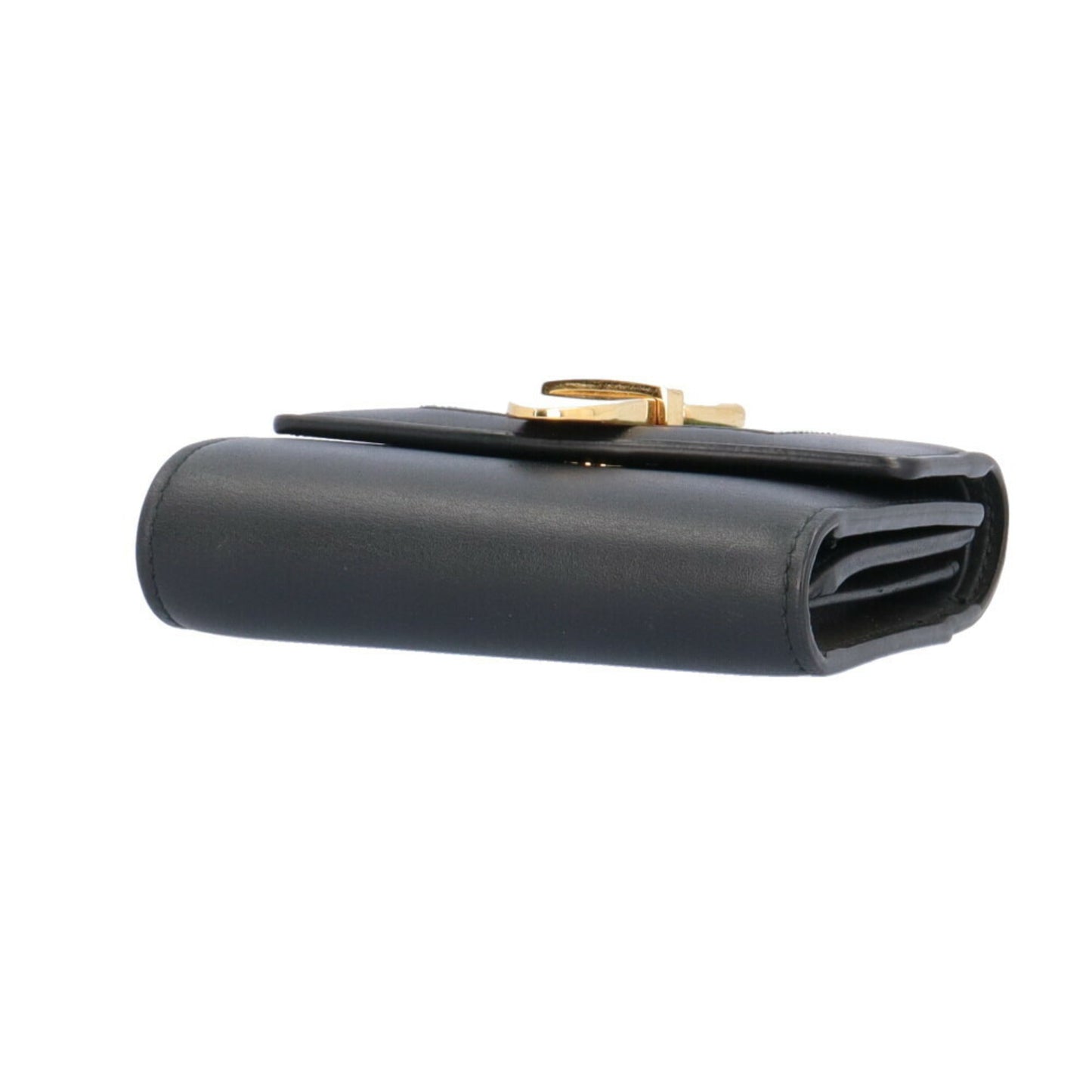 Gucci Black Leather Wallet (Tri-Fold) ( )