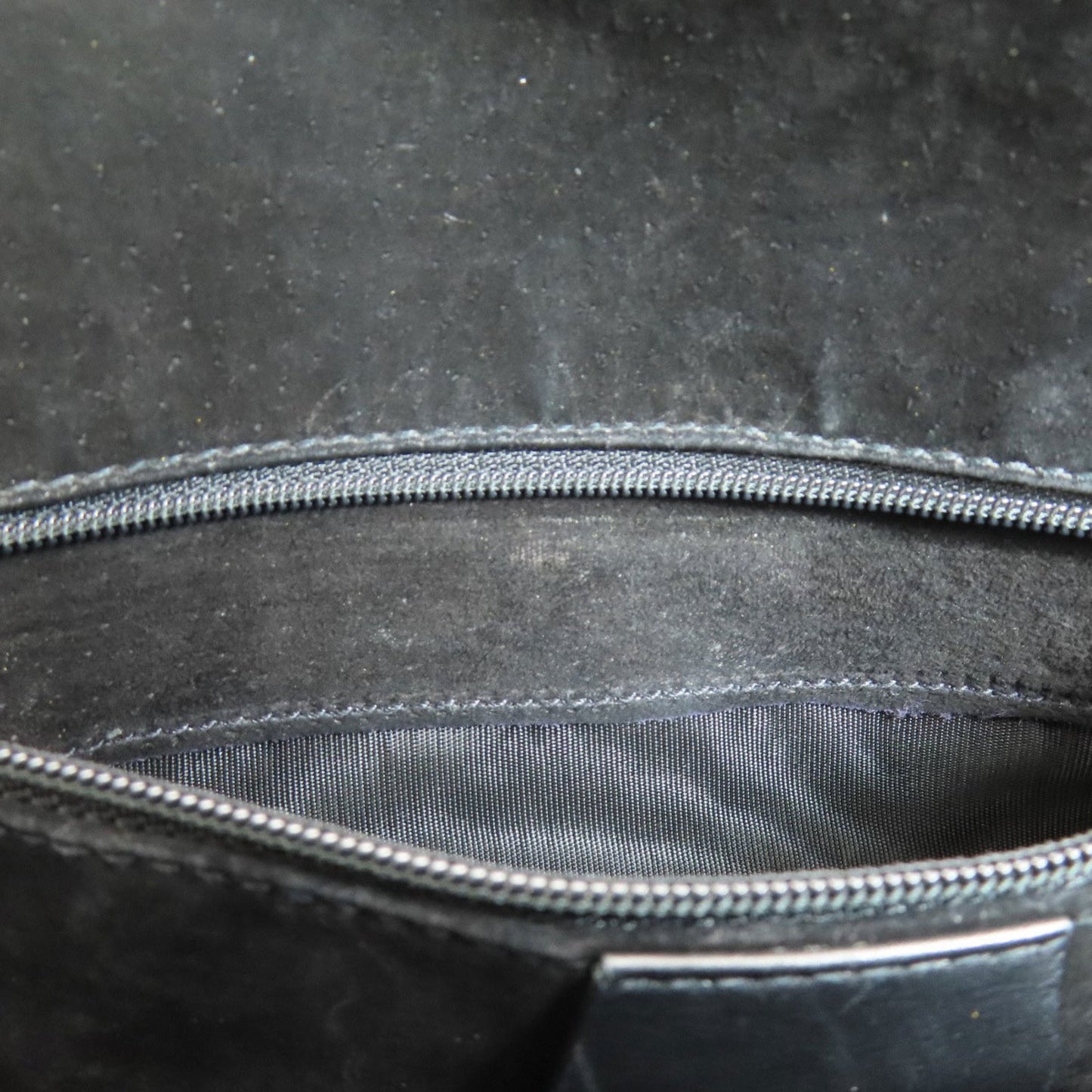 Gucci Black Leather Handbag ( )