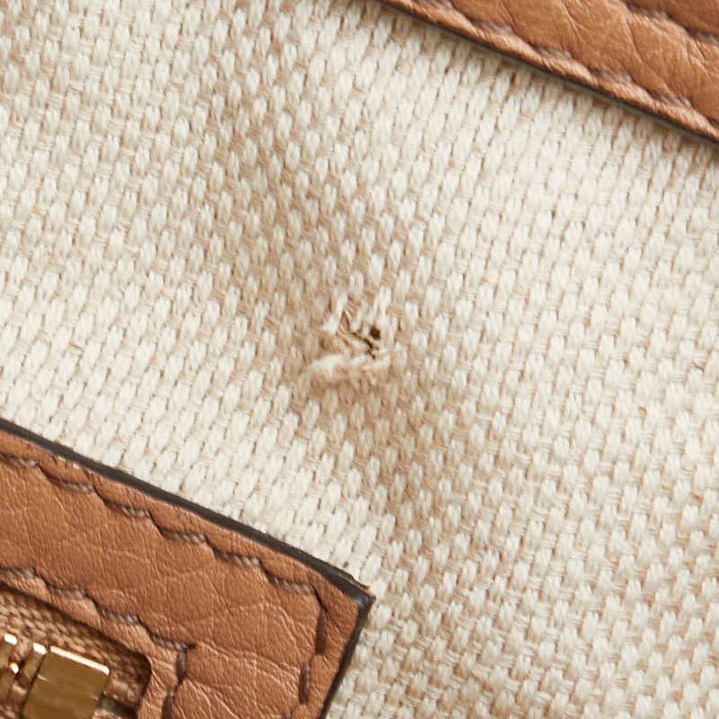 Gucci Beige Leather Handbag Shoulder Bag ( )
