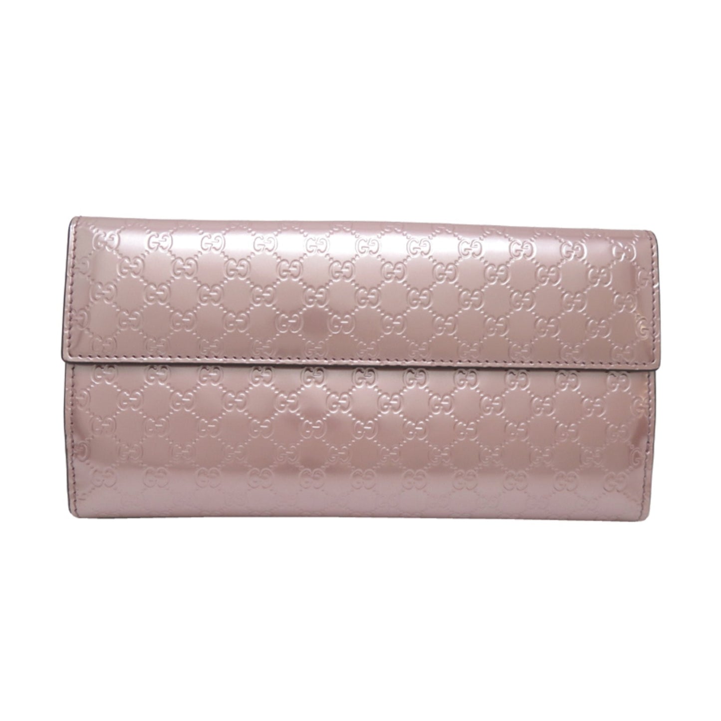 Gucci Microguccissima Pink Leather Long Wallet (Bi-Fold) ( )
