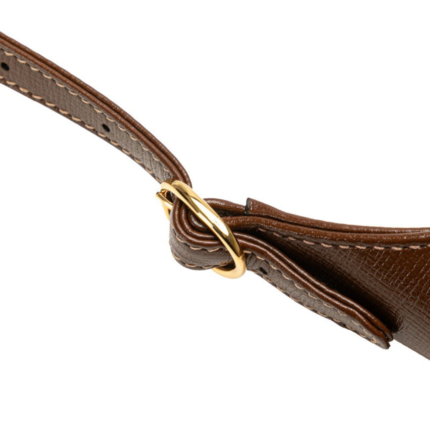 Gucci Beige Brown Pvc Leather Handbag Shoulder Bag ( )