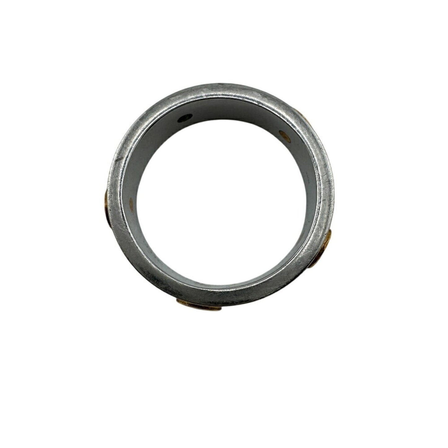 Gucci Gold Silver Gold Plating Band Ring ( )