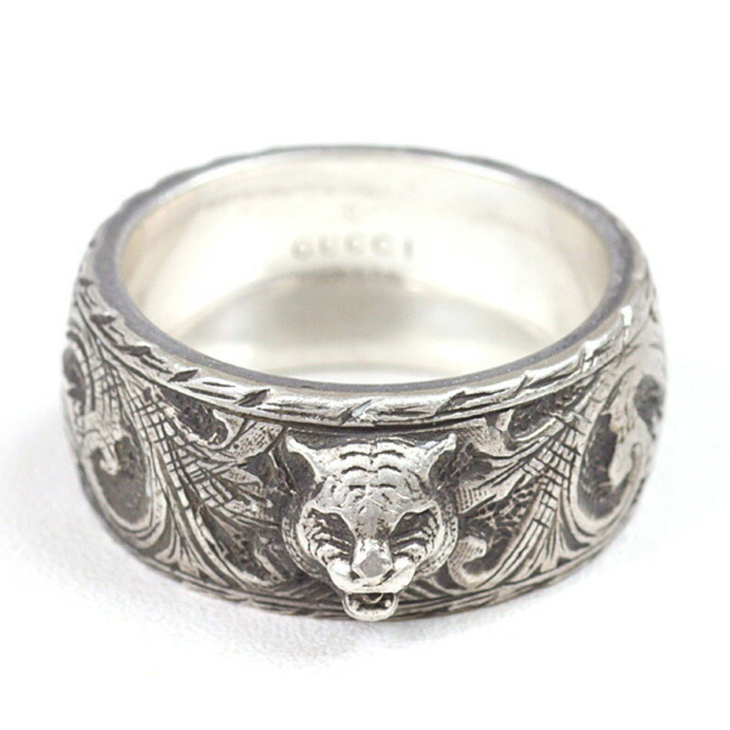 Gucci Silver Sterling Silver 925 Band Ring ( )
