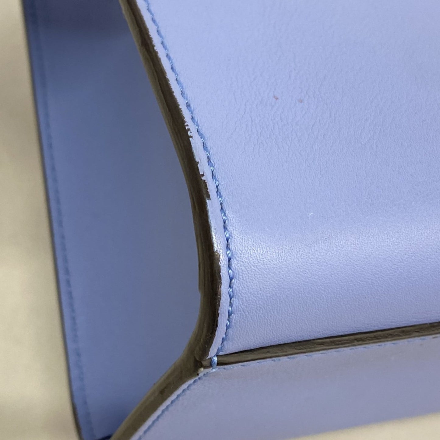 Gucci Blue Leather Handbag ( )