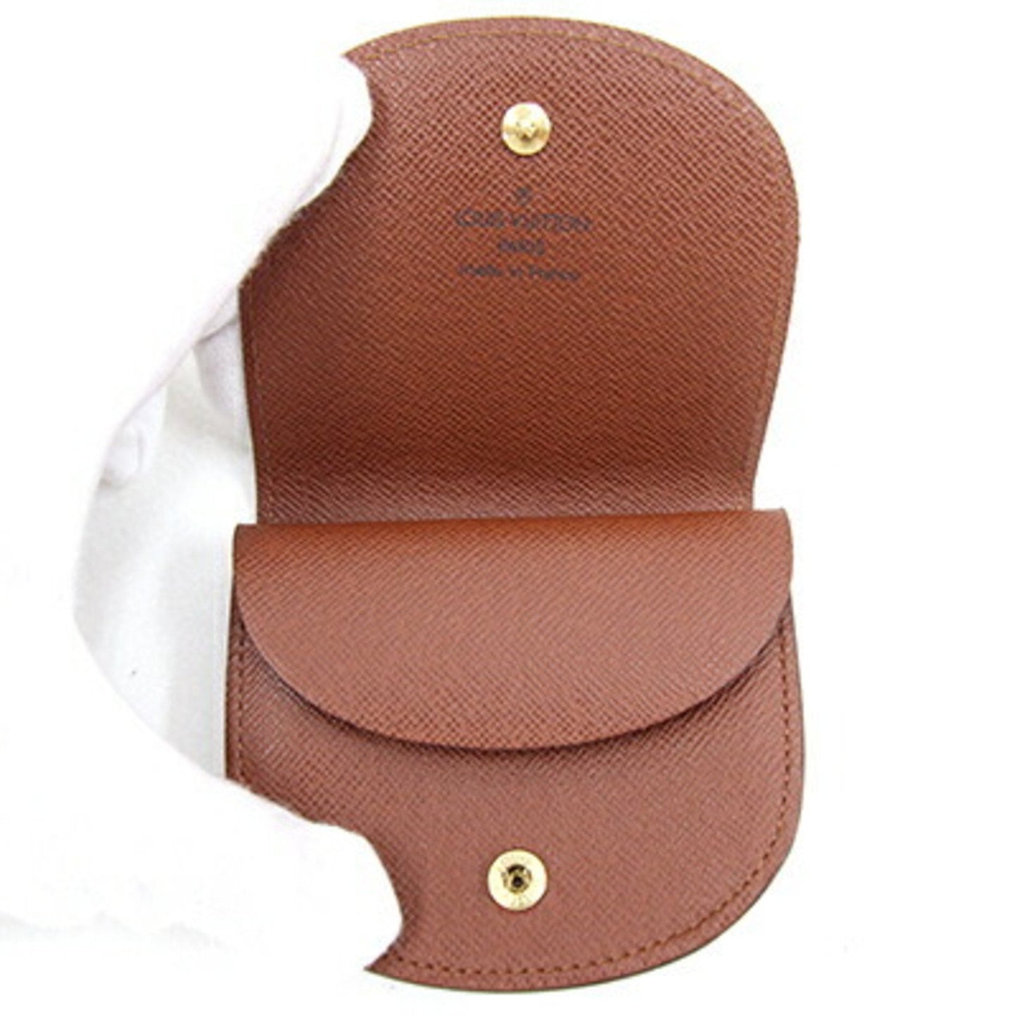 LOUIS VUITTON Coin Case Monogram Porte Monet Guze M61970 Men's Wallet