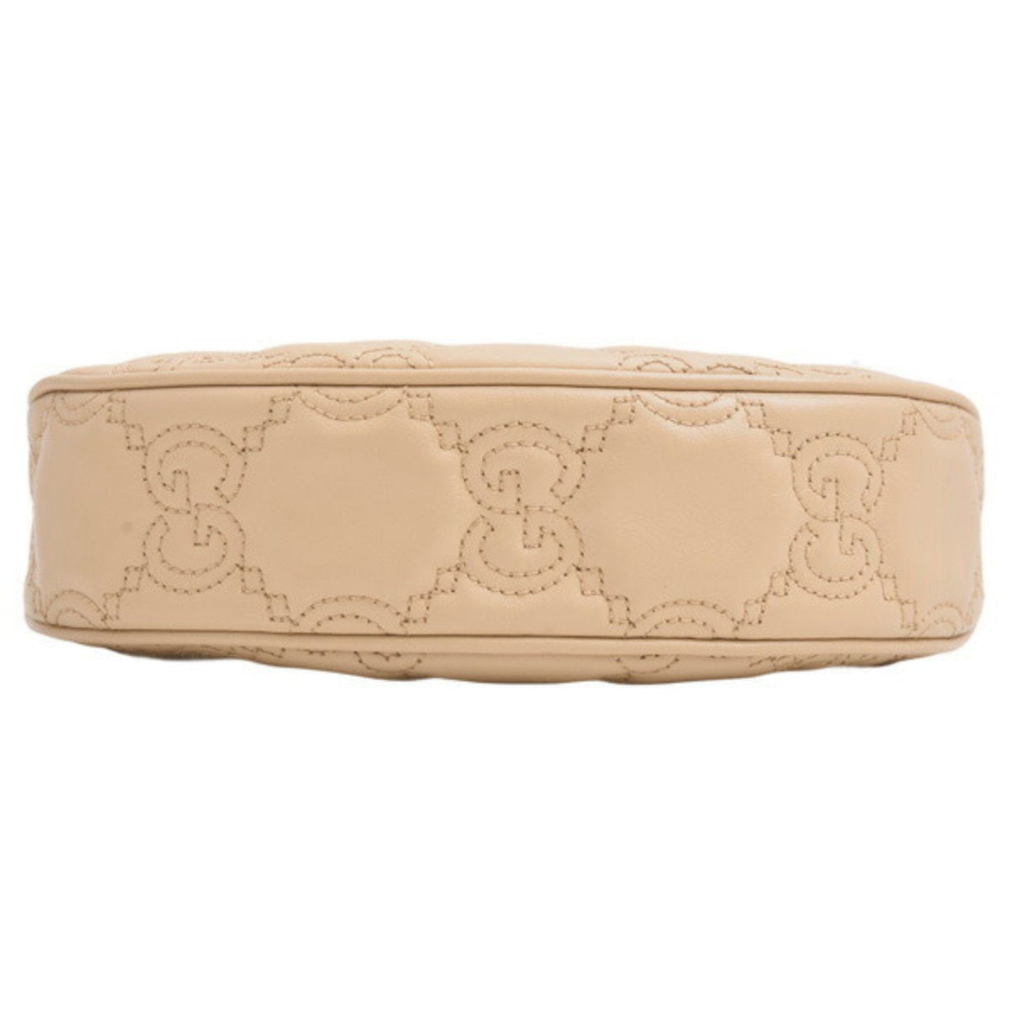 Gucci Beige Leather Handbag Shoulder Bag ( )
