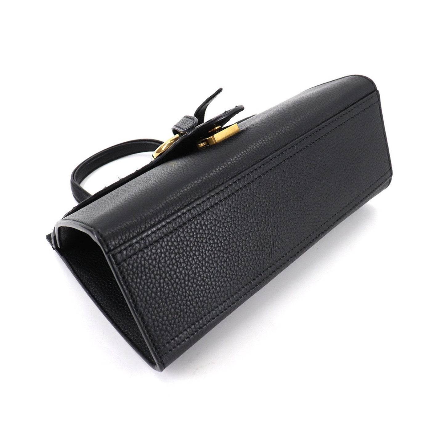 Gucci GG Marmont Black Leather Shoulder Bag Style 2