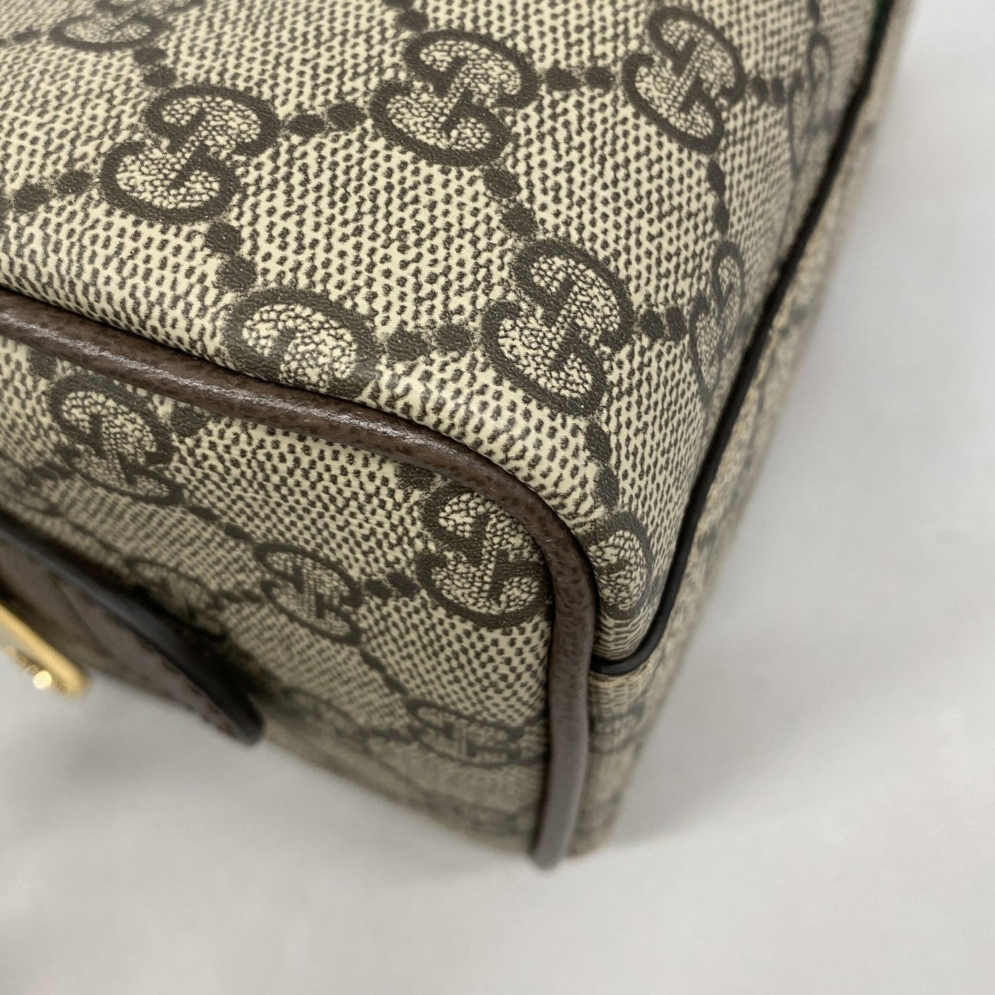 Gucci Brown Pvc Handbag ( )