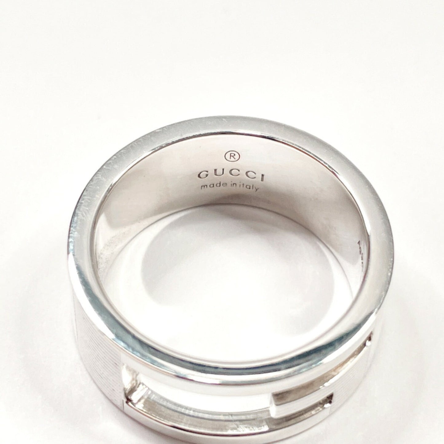 Gucci Silver Silver 925 Band Ring ( )