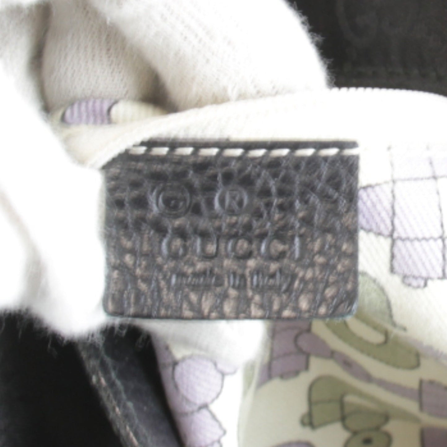Gucci Black Nylon Shoulder Bag ( )