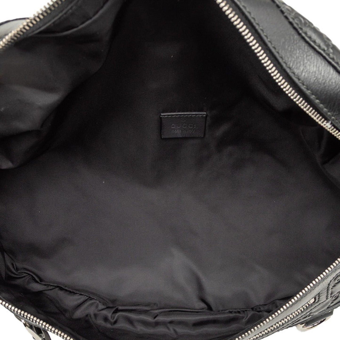 Gucci Guccissima Black Multi-Color Leather Sling Bag ( )