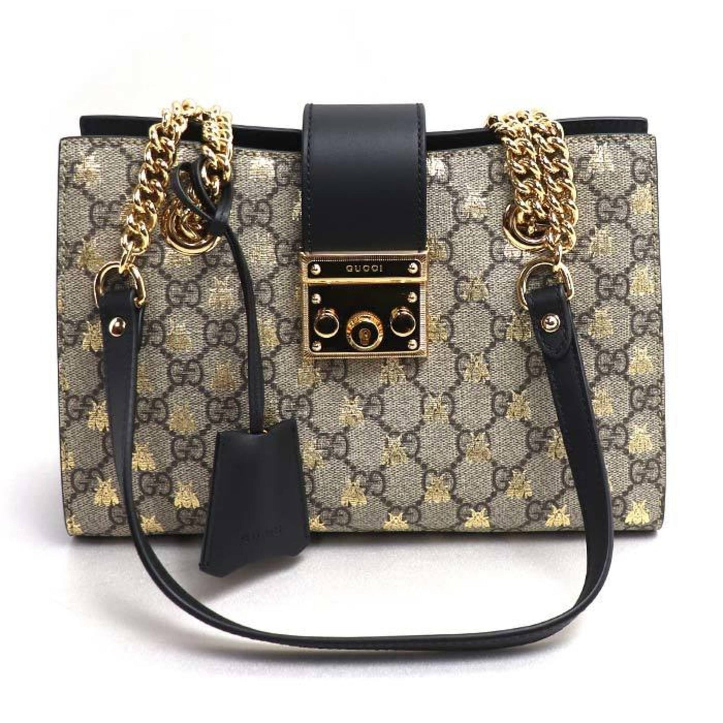 Gucci Beige Gg Supreme Leather Shoulder Bag ( )