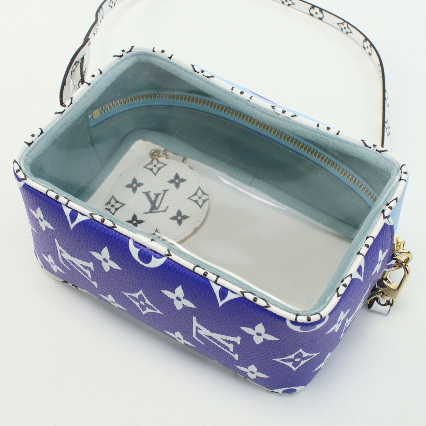 LOUIS VUITTON Beach Pouch Resort Okinawa M44722 PVC Unisex