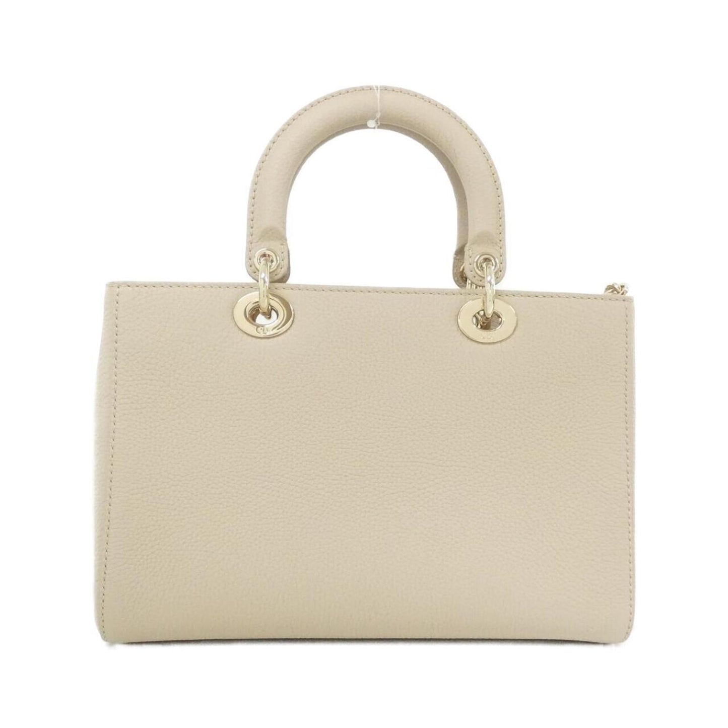 Christian Dior Beige Leather Handbag ()