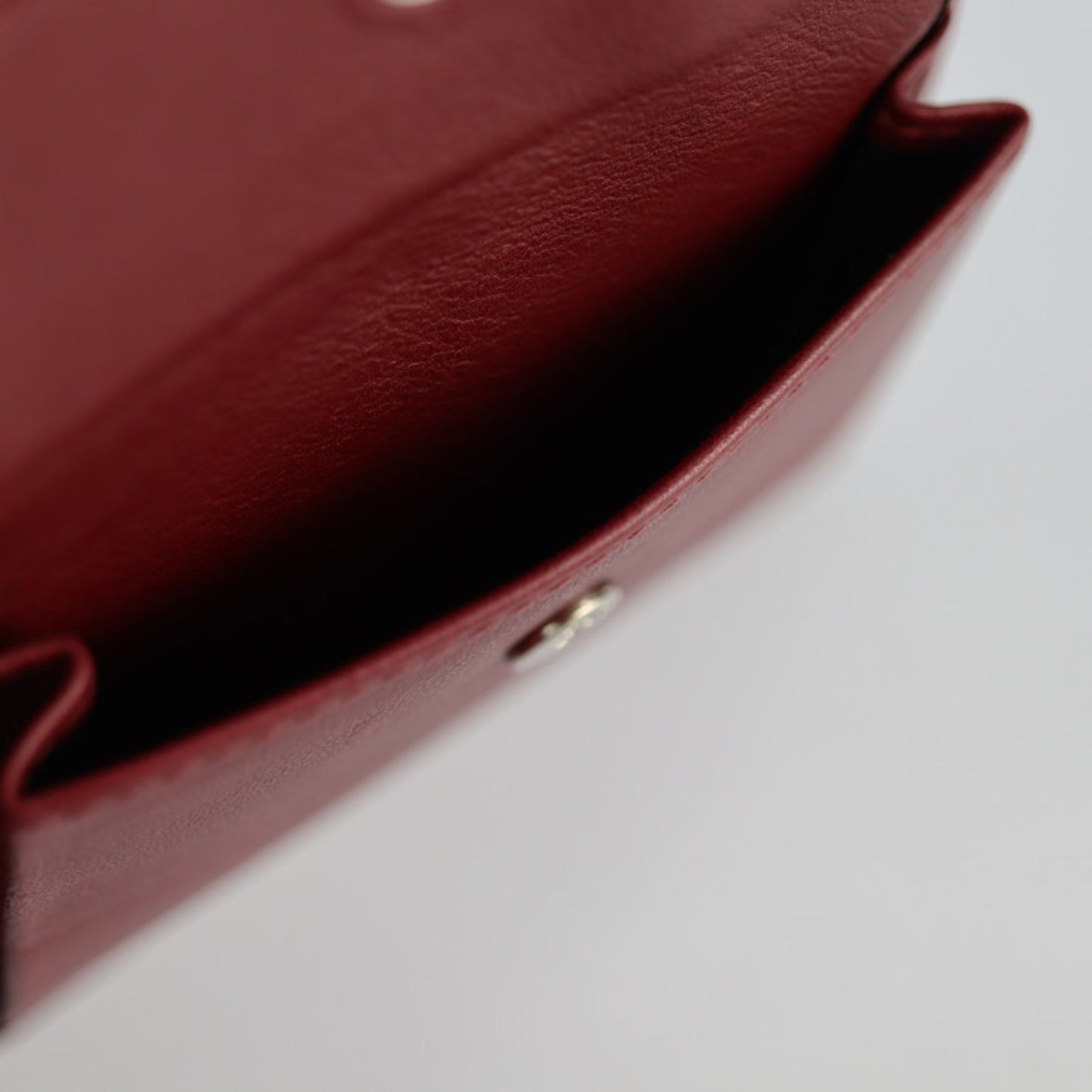 Gucci Bordeaux Leather Wallet (Bi-Fold) ( )