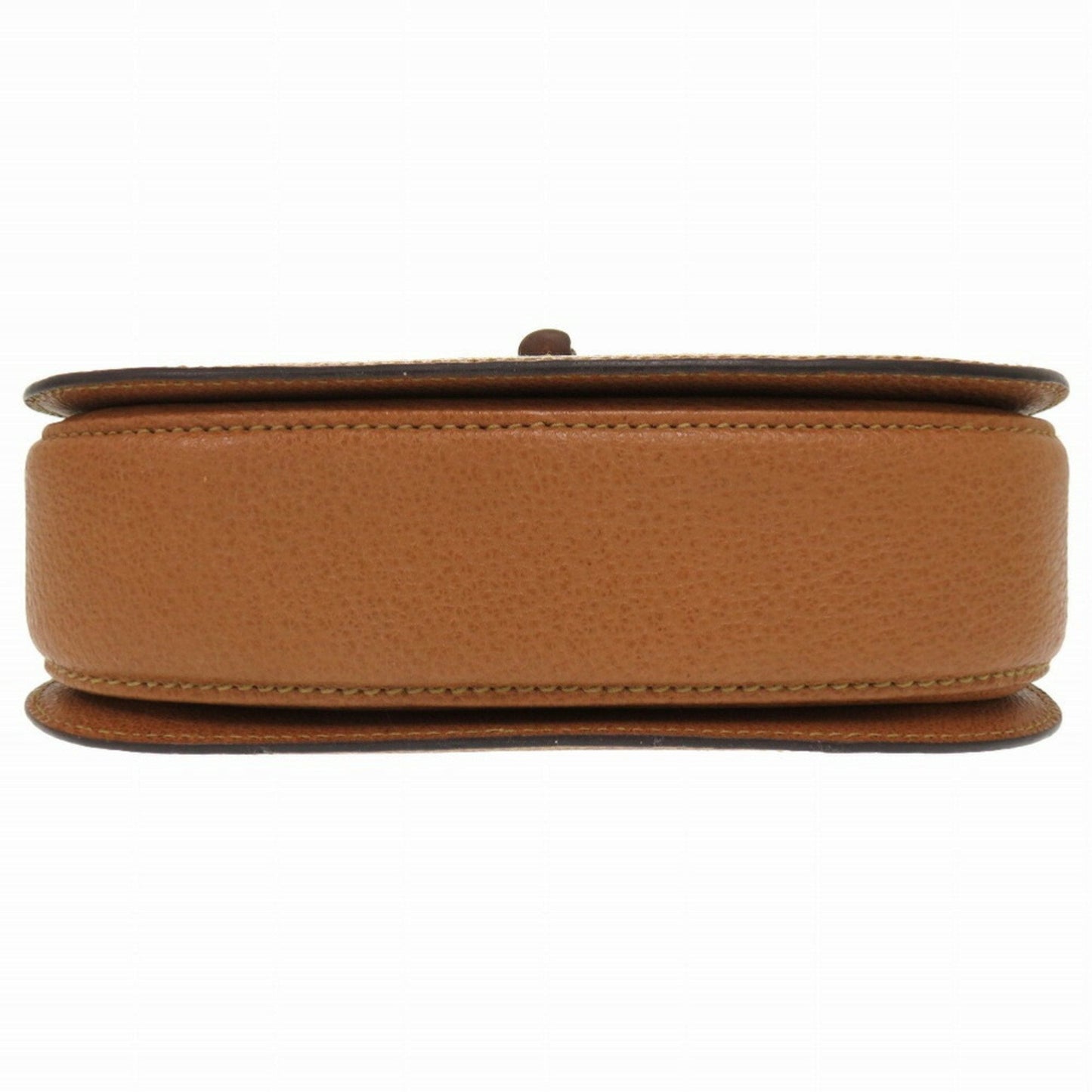 Gucci Brown Bamboo Leather Handbag ( )