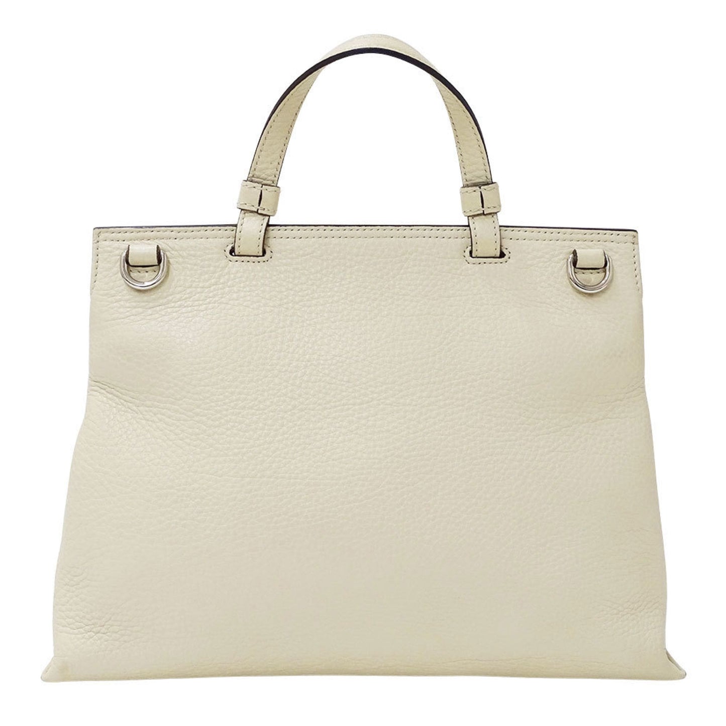 Gucci Ivory Leather Handbag Shoulder Bag ( )