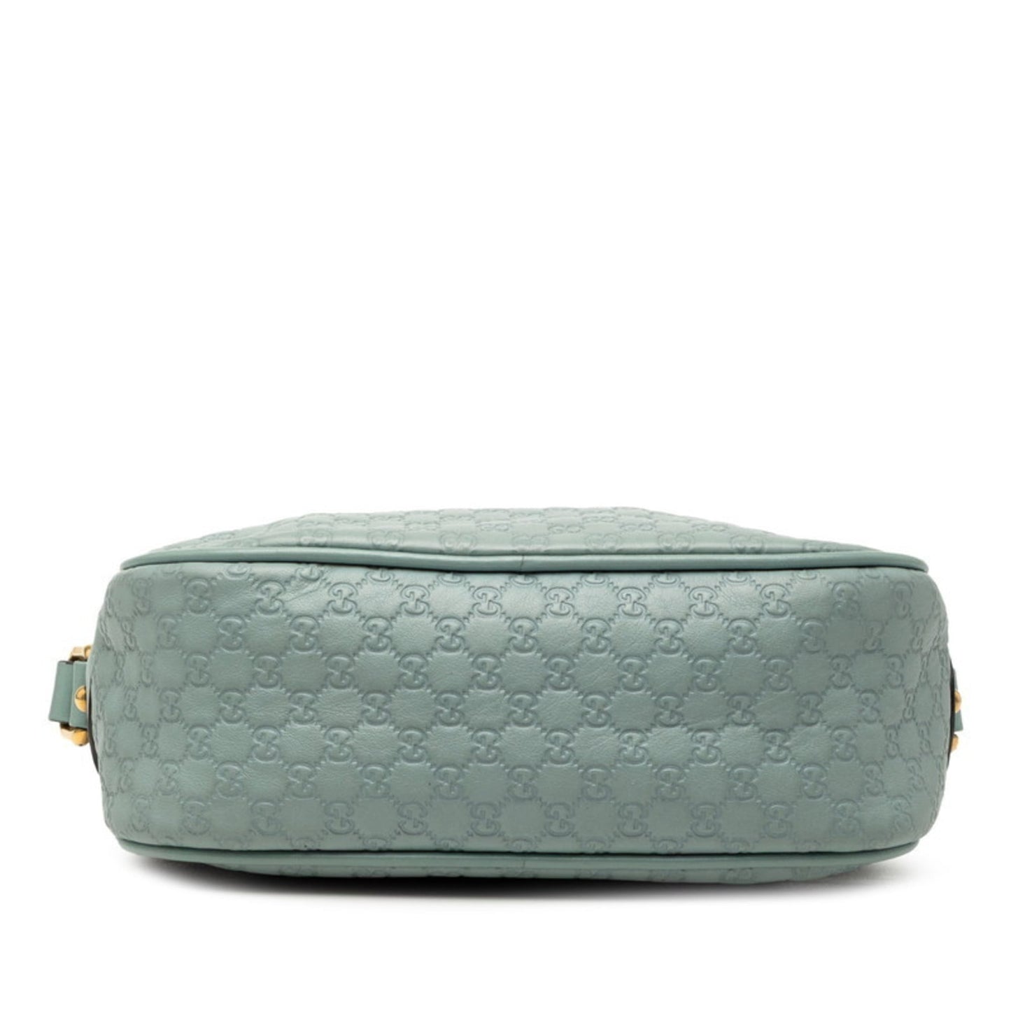 Gucci Blue Leather Shoulder Bag ( )