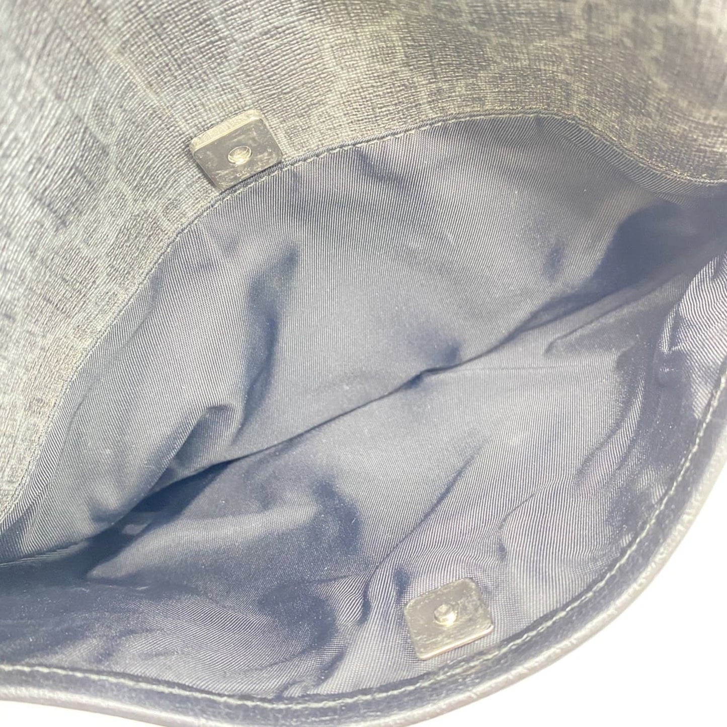 Gucci Black Gg Supreme Shoulder Bag ( )