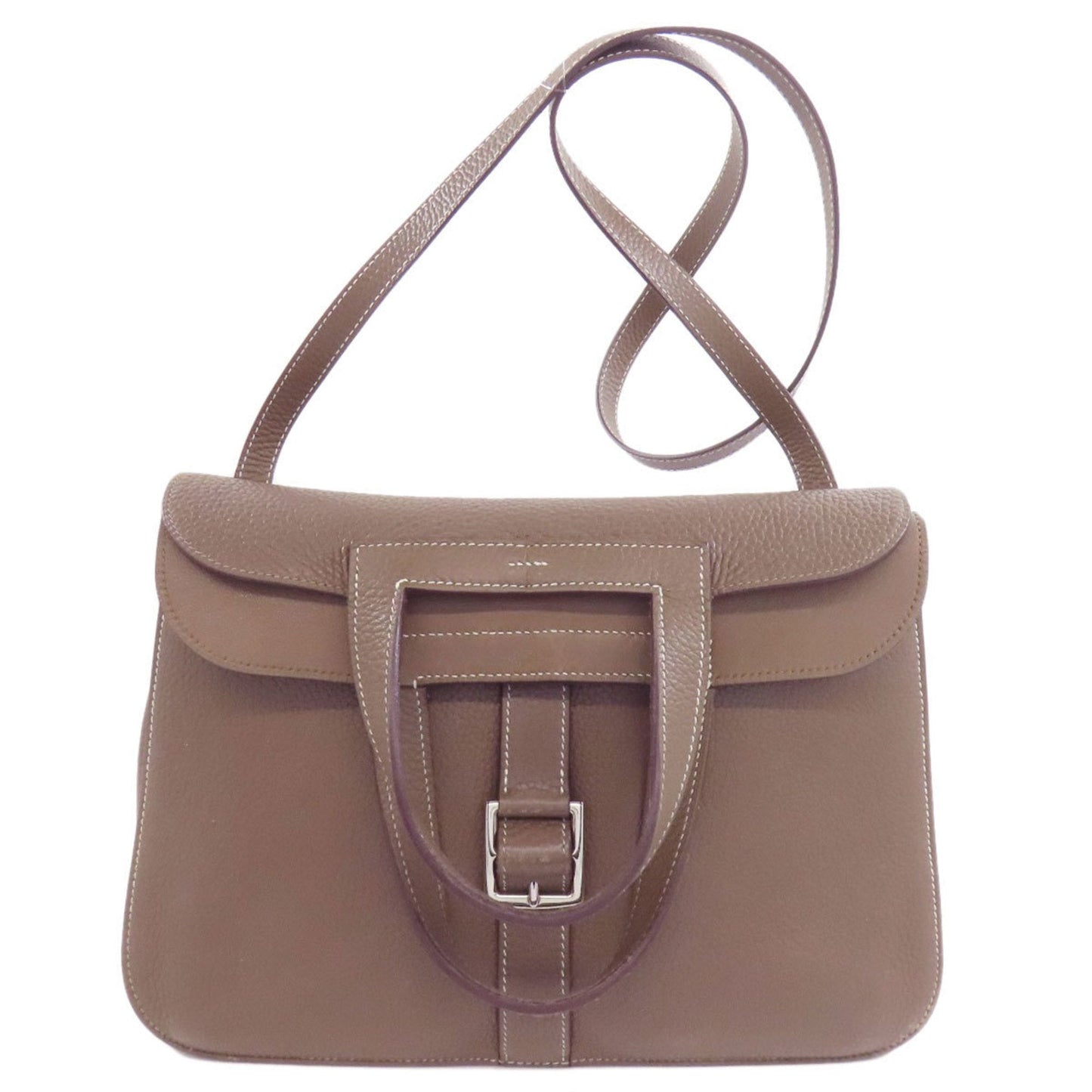 Hermes Etoupe Gray Shoulder Bag ( )