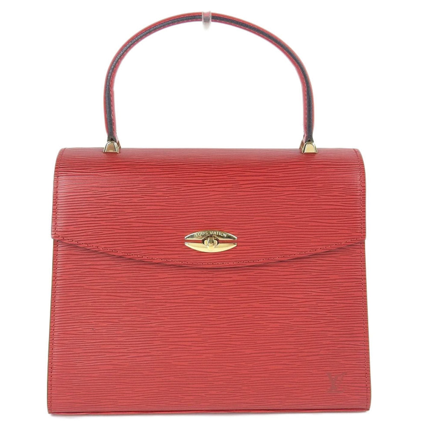 Louis Vuitton Epi Malesherbe Handbag Castilian Red