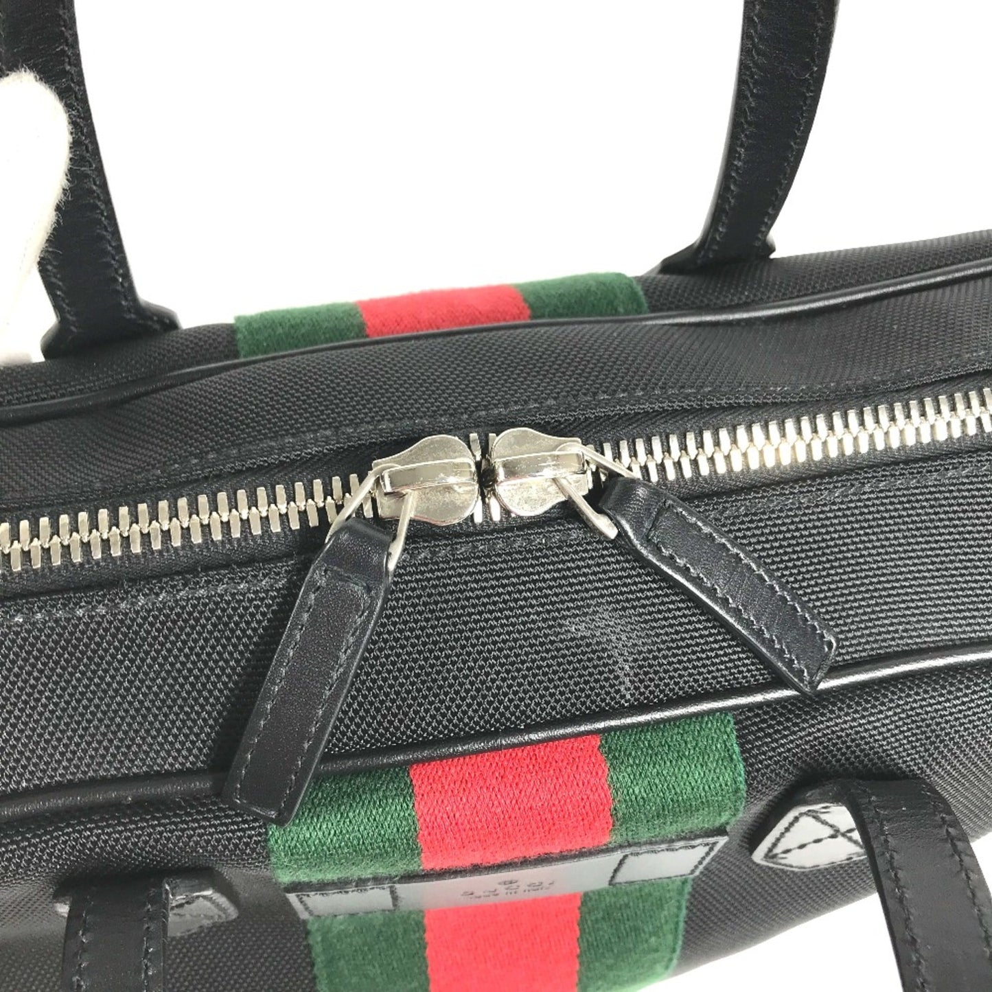Gucci Black Leather Tote Bag ( )