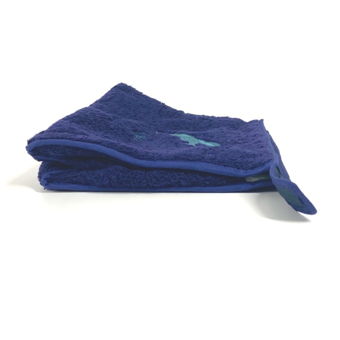 Hermes Navy Pile Fabric Clutch Bag Pouch ( )